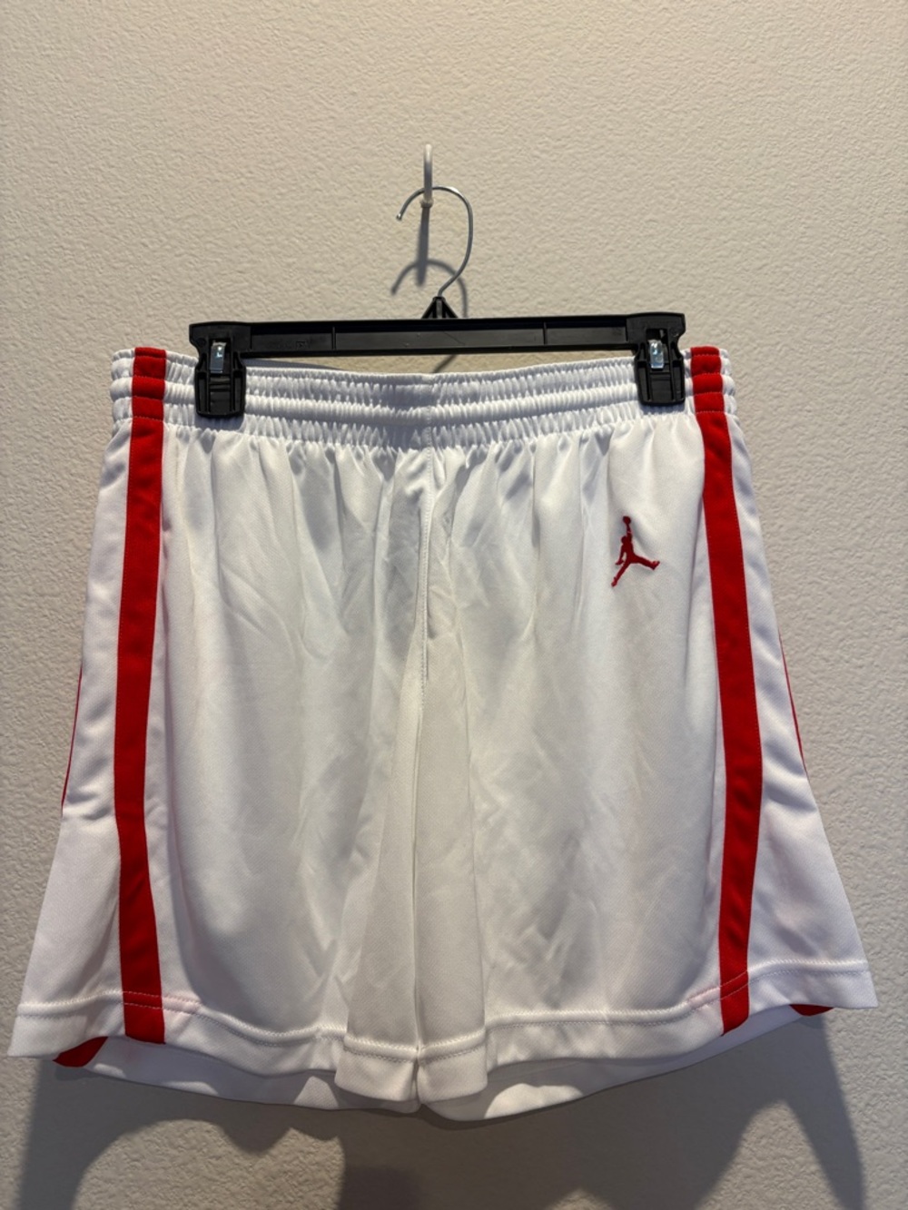Jordan White & Red Athletic Women's Shorts NWT!